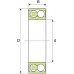 Шариковые подшипники - Подшипник 2206-2RS-ETN9 ISB от производителя ISB