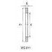 Шайбы для игольчатых подшипников - Кольцо WS81126 NBS от производителя NBS