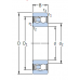 Шариковые подшипники - Подшипник 2202 E-2RS1TN9 SKF от производителя SKF