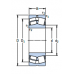 Роликовые подшипники - Подшипник 22218 EK SKF от производителя SKF