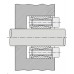 Втулки - Зажимная втулка KLGG040 (PHF FX10-40x65) Sati от производителя Sati