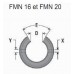 Линейные подшипники - Линейный подшипник FMN16 FLI от производителя FLI