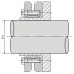 Втулки - Зажимная втулка KLPP068 (PHF FX190-68x115) Sati от производителя Sati