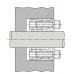 Втулки - Зажимная втулка KLHH025 (PHF FX120-25x47) Sati от производителя Sati