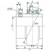 Корпусные подшипники - Подшипник UC308 (YAR308-2F) ISB от производителя ISB