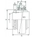 Корпусные подшипники - Подшипник UK216 (YSA216-2FKA) ISB от производителя ISB