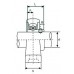 Стационарные подшипниковые узлы - Подшипниковый узел UP000 ISB от производителя ISB