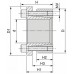 Втулки - Зажимная втулка KLAB150(PHF FX51-150x200) Sati от производителя Sati