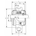 Подшипниковые узлы и корпуса из нержавеющей стали - Подшипниковый узел UCT210SS ISB от производителя ISB