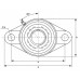 Фланцевые подшипниковые узлы - Подшипниковый узел UKFL205 ISB от производителя ISB
