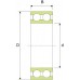 Шариковые подшипники - Подшипник 4306-ATN9 ISB от производителя ISB