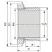 Втулки - Зажимная втулка KLFC048 (PHF FX80-48x60) Sati от производителя Sati