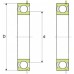 Шариковые подшипники - Подшипник 6200-2ZNR SKF от производителя SKF