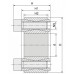 Втулки - Зажимная втулка KLGG055 (PHF FX10-55x85) Sati от производителя Sati