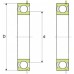 Шариковые подшипники - Подшипник 6005-2ZNR SKF от производителя SKF